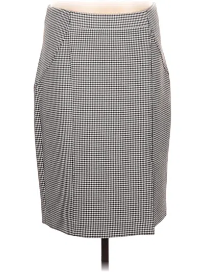 Pre-owned Banana Republic Formal Skirt In Gray