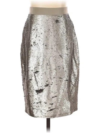 Banana Republic Formal Skirt In Metallic