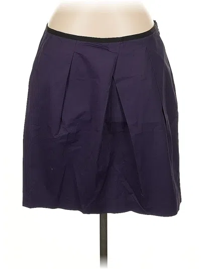 Pre-owned Banana Republic Formal Skirt In Purple