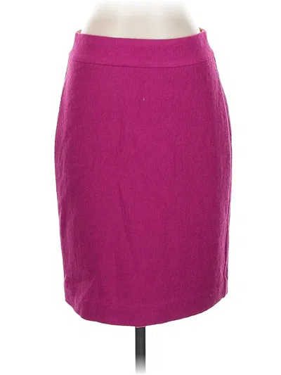 Pre-owned Banana Republic Formal Skirt In Purple