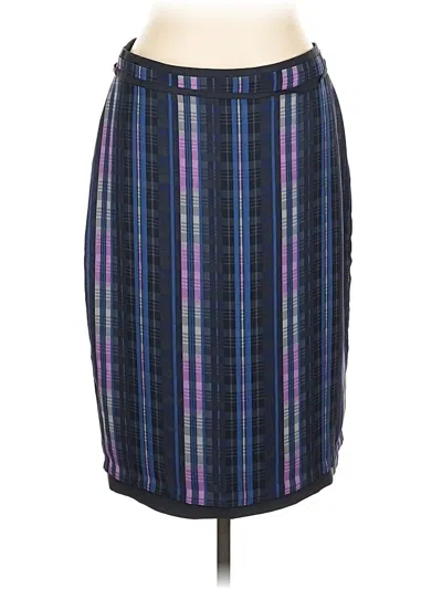 Pre-owned Banana Republic Formal Skirt In Purple