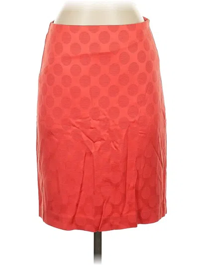 Pre-owned Banana Republic Formal Skirt In Red