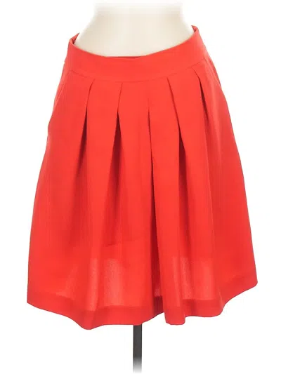 Pre-owned Banana Republic Formal Skirt In Red