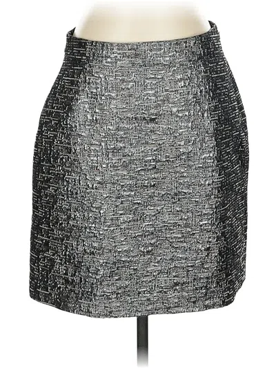Pre-owned Banana Republic Formal Skirt In Silver