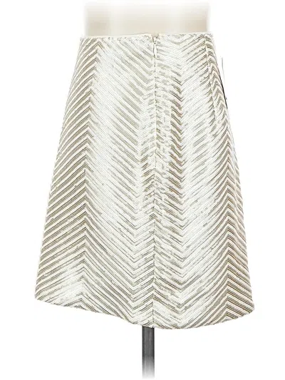 Banana Republic Formal Skirt In Silver