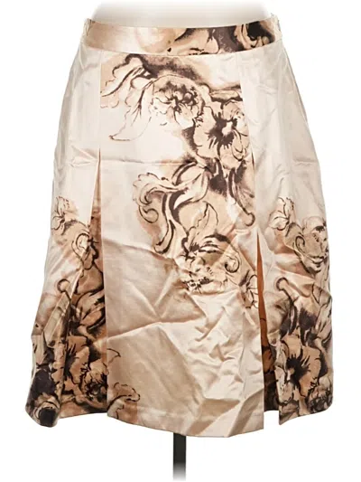 Pre-owned Banana Republic Formal Skirt In Tan