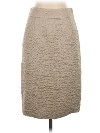 Pre-owned Banana Republic Formal Skirt In Tan