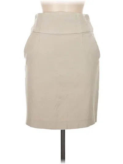 Pre-owned Banana Republic Formal Skirt In Tan