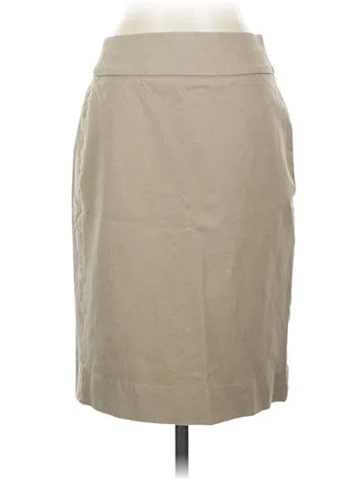 Pre-owned Banana Republic Formal Skirt In Tan