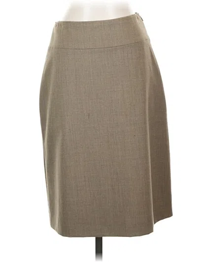 Pre-owned Banana Republic Formal Skirt In Tan