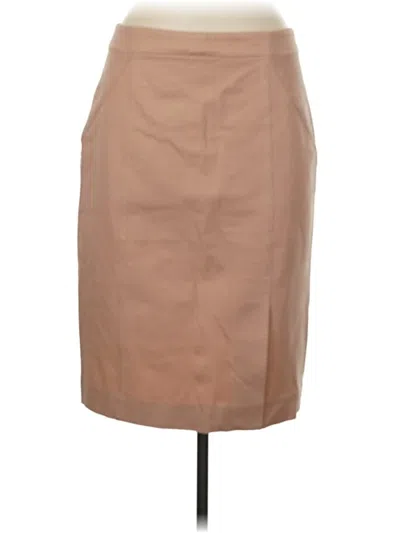 Pre-owned Banana Republic Formal Skirt In Tan