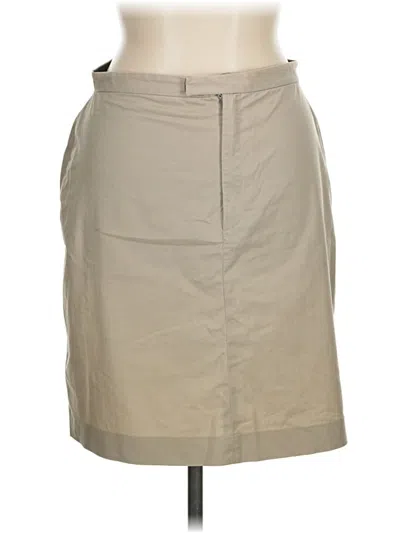 Pre-owned Banana Republic Formal Skirt In Tan