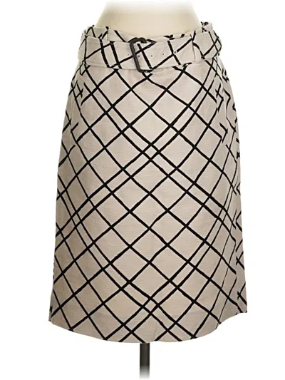 Pre-owned Banana Republic Formal Skirt In Tan