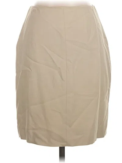Pre-owned Banana Republic Formal Skirt In Tan