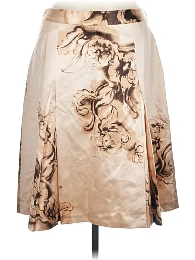 Pre-owned Banana Republic Formal Skirt In Tan