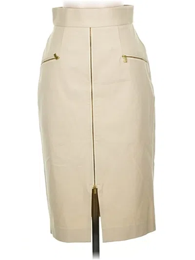 Pre-owned Banana Republic Formal Skirt In Tan