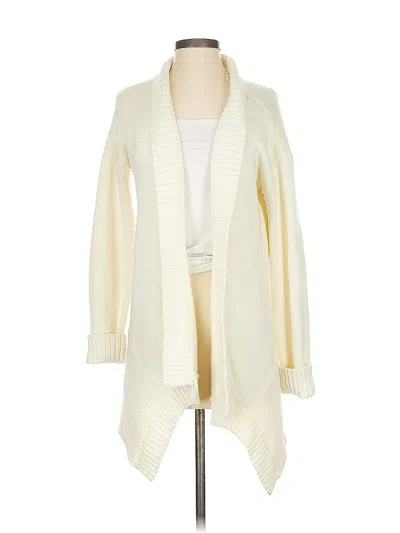 Pre-owned Banana Republic Heritage Collection Cardigan Sweater In White