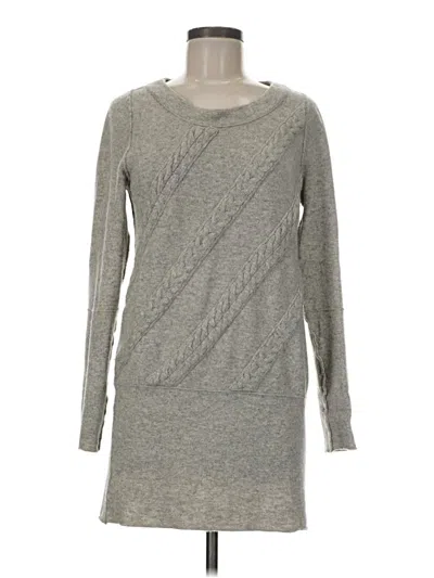 Pre-owned Banana Republic Heritage Collection Cashmere Pullover Sweater In Gray
