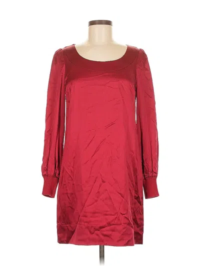 Pre-owned Banana Republic Heritage Collection Casual Dress In Burgundy