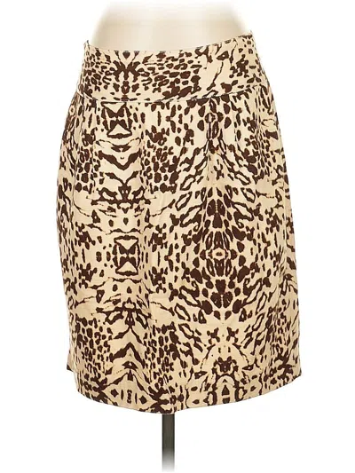 Pre-owned Banana Republic Heritage Collection Casual Skirt In Brown