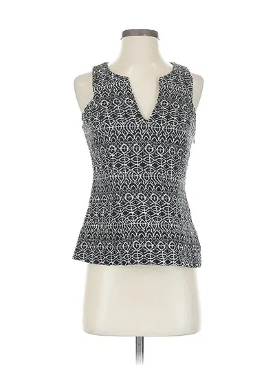 Pre-owned Banana Republic Heritage Collection Sleeveless Blouse In Gray
