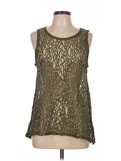 Pre-owned Banana Republic Heritage Collection Sleeveless Top Brown Strapless Neckline Tops