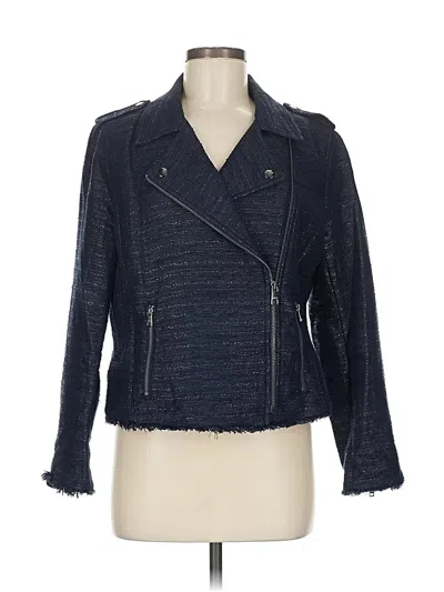 Pre-owned Banana Republic Jacket In Blue