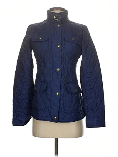 Pre-owned Banana Republic Jacket In Blue