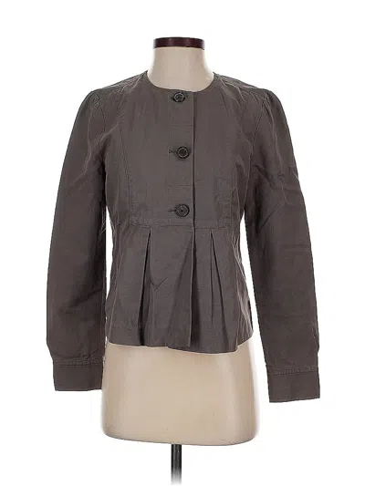 Pre-owned Banana Republic Jacket In Gray