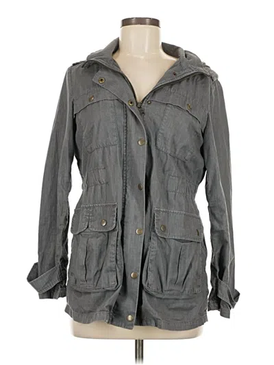 Pre-owned Banana Republic Jacket In Gray