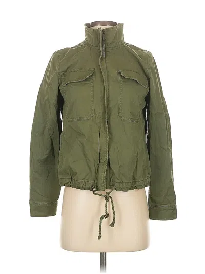 Pre-owned Banana Republic Jacket In Green