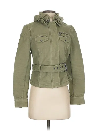 Pre-owned Banana Republic Jacket In Green