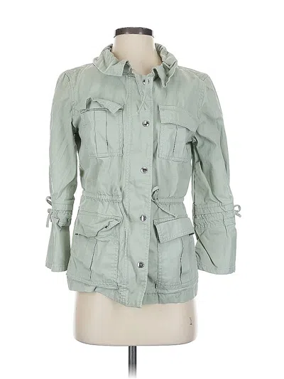 Pre-owned Banana Republic Jacket In Green