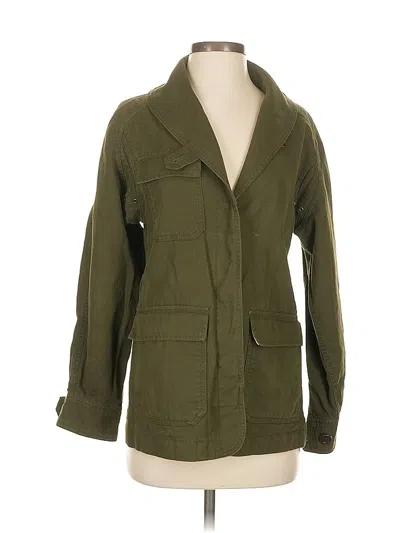 Pre-owned Banana Republic Jacket In Green