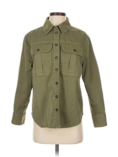 Pre-owned Banana Republic Jacket In Green