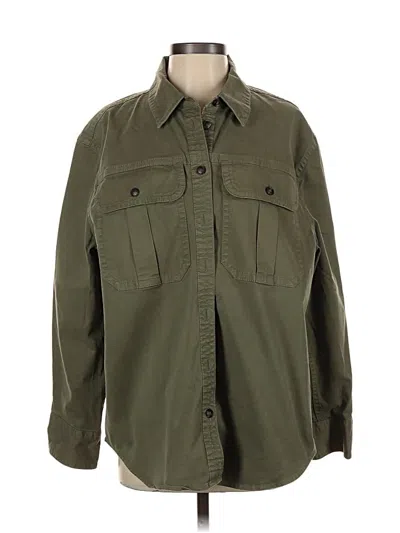 Pre-owned Banana Republic Jacket In Green