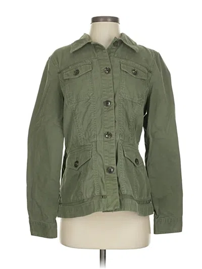 Pre-owned Banana Republic Jacket In Green