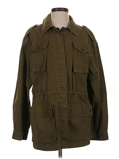 Pre-owned Banana Republic Jacket In Green