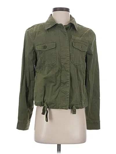 Pre-owned Banana Republic Jacket In Green