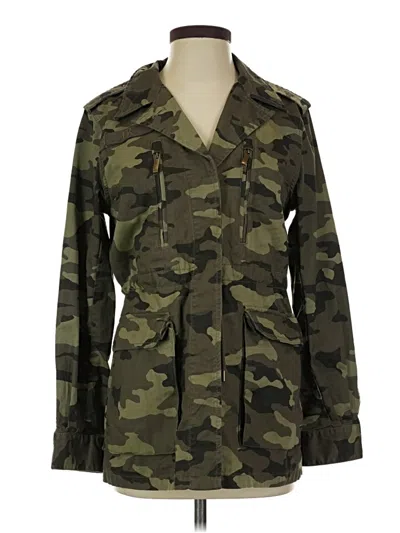 Pre-owned Banana Republic Jacket In Green