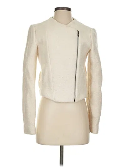 Pre-owned Banana Republic Jacket In Ivory