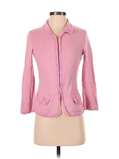 Pre-owned Banana Republic Jacket In Pink