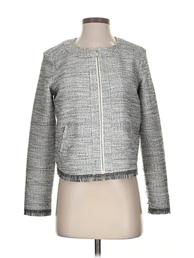 Pre-owned Banana Republic Jacket In Silver