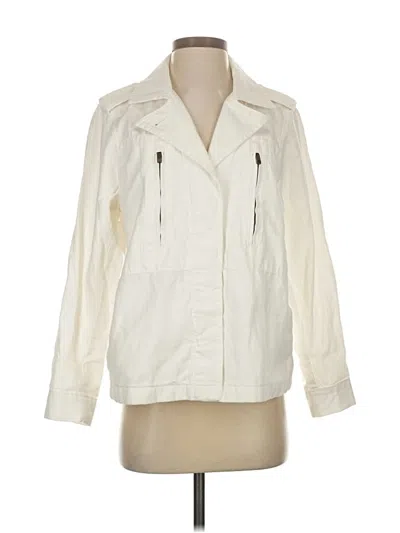 Pre-owned Banana Republic Jacket In White