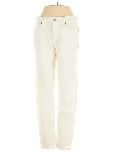 Pre-owned Banana Republic Jeans In White
