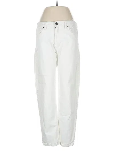 Pre-owned Banana Republic Jeans In White