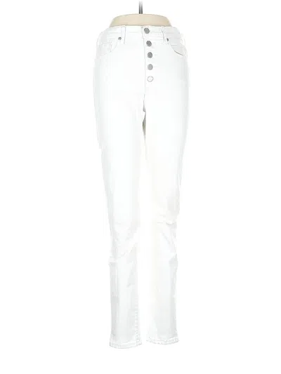 Pre-owned Banana Republic Jeans In White
