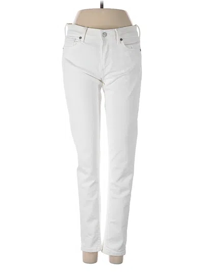 Pre-owned Banana Republic Jeans In White