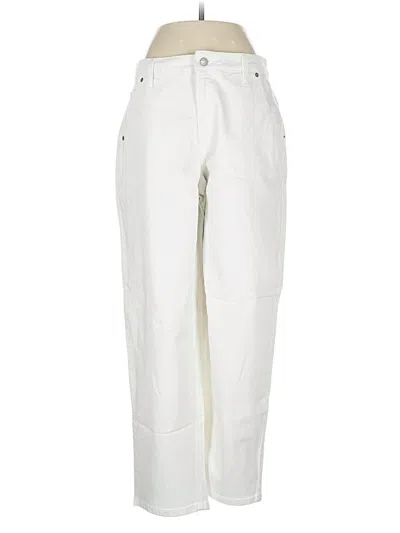 Pre-owned Banana Republic Jeans In White
