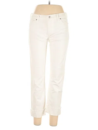 Pre-owned Banana Republic Jeans In White